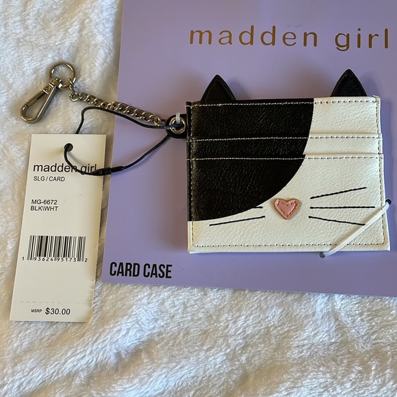 Madden Girl Cat Credit Card Case Retail 30.00 NWT - Picture 5 of 5